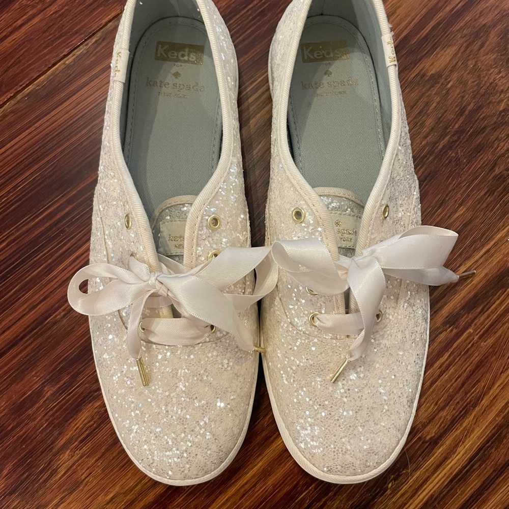 Keds x Kate Spade New York Glitter Sneakers